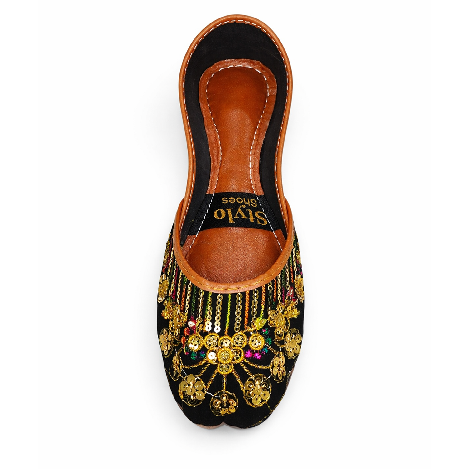 Women Traditional Khussa Shoes – Handmade Embroidered Punjabi Khussa Flats for Women | Wedding & Party Wear
