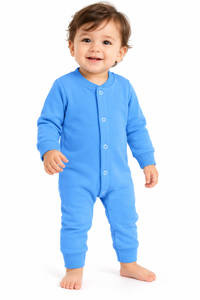 Baby Boys Winter Romper Sky Full Sleeve Fleece Romper