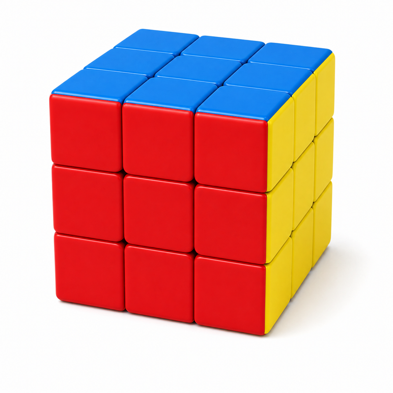 QiYi SpeedCube Warrior S – Professional 3x3 Speed Cube Puzzle