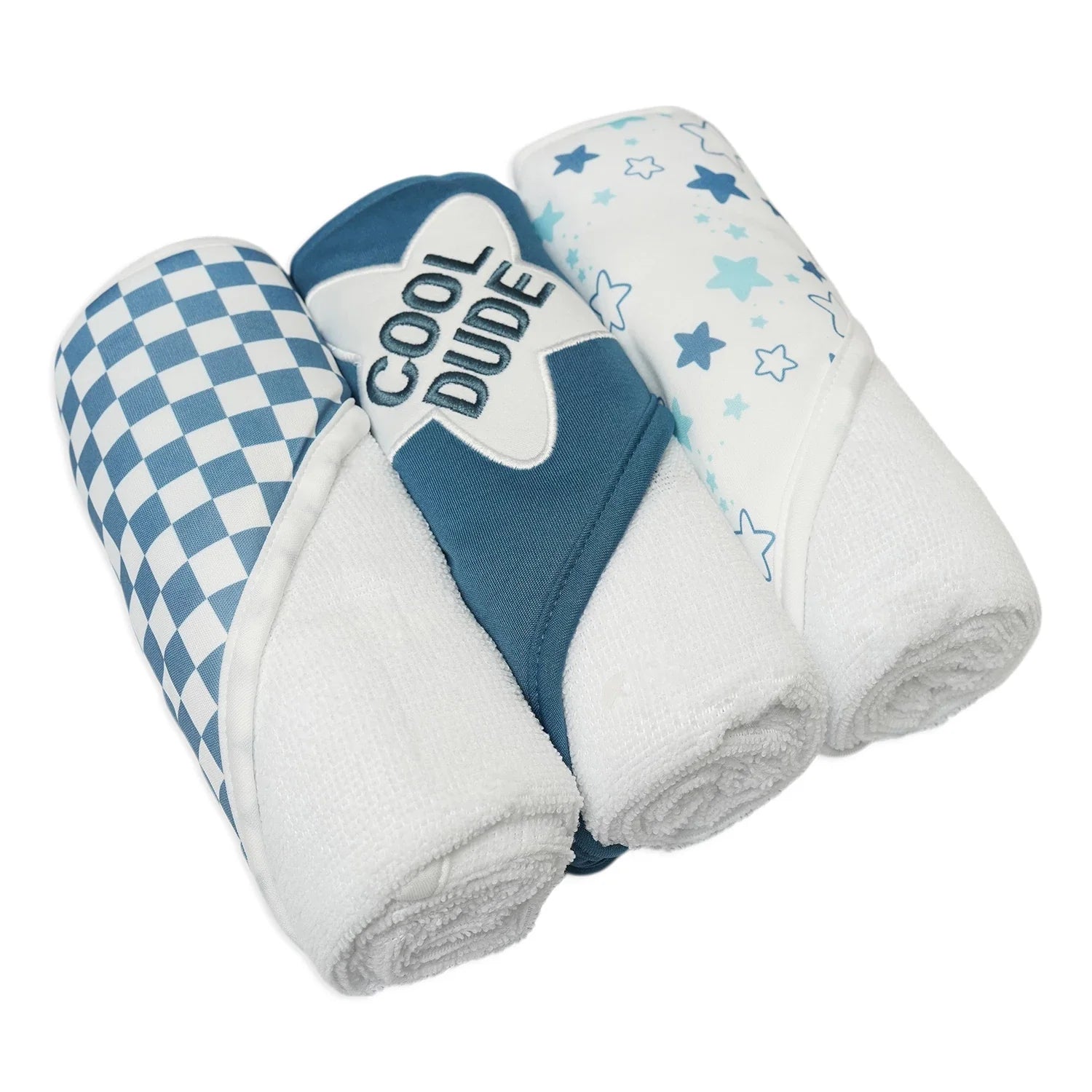 Duck Goose 3 Hooded Towels & 3 Washcloth Set