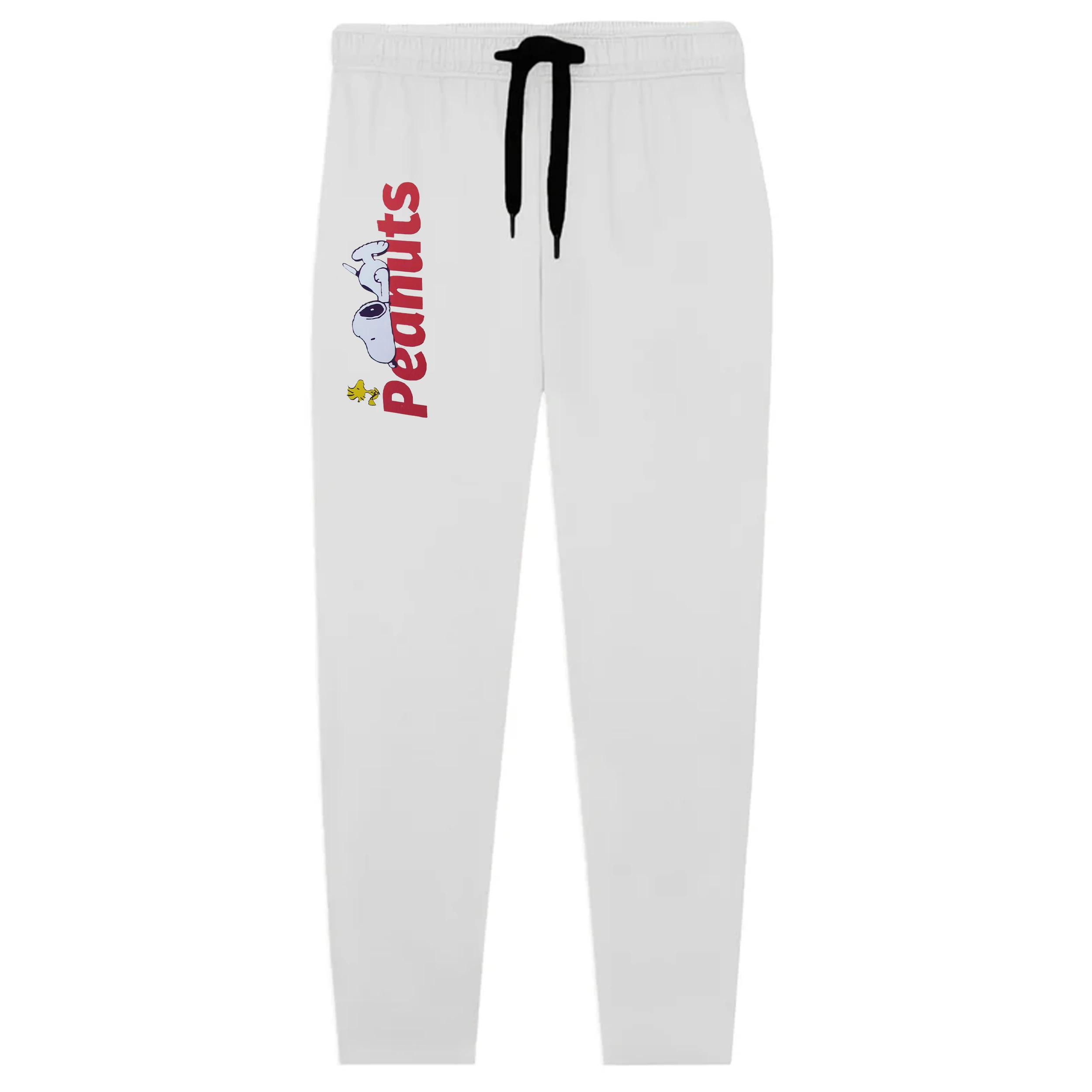 Kids Jersey Cotton Sticker Trousers –  White