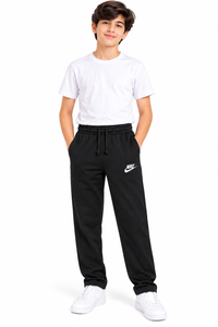 Kids Fleece Trousers  – Warm & Comfortable Winter Trousers Black