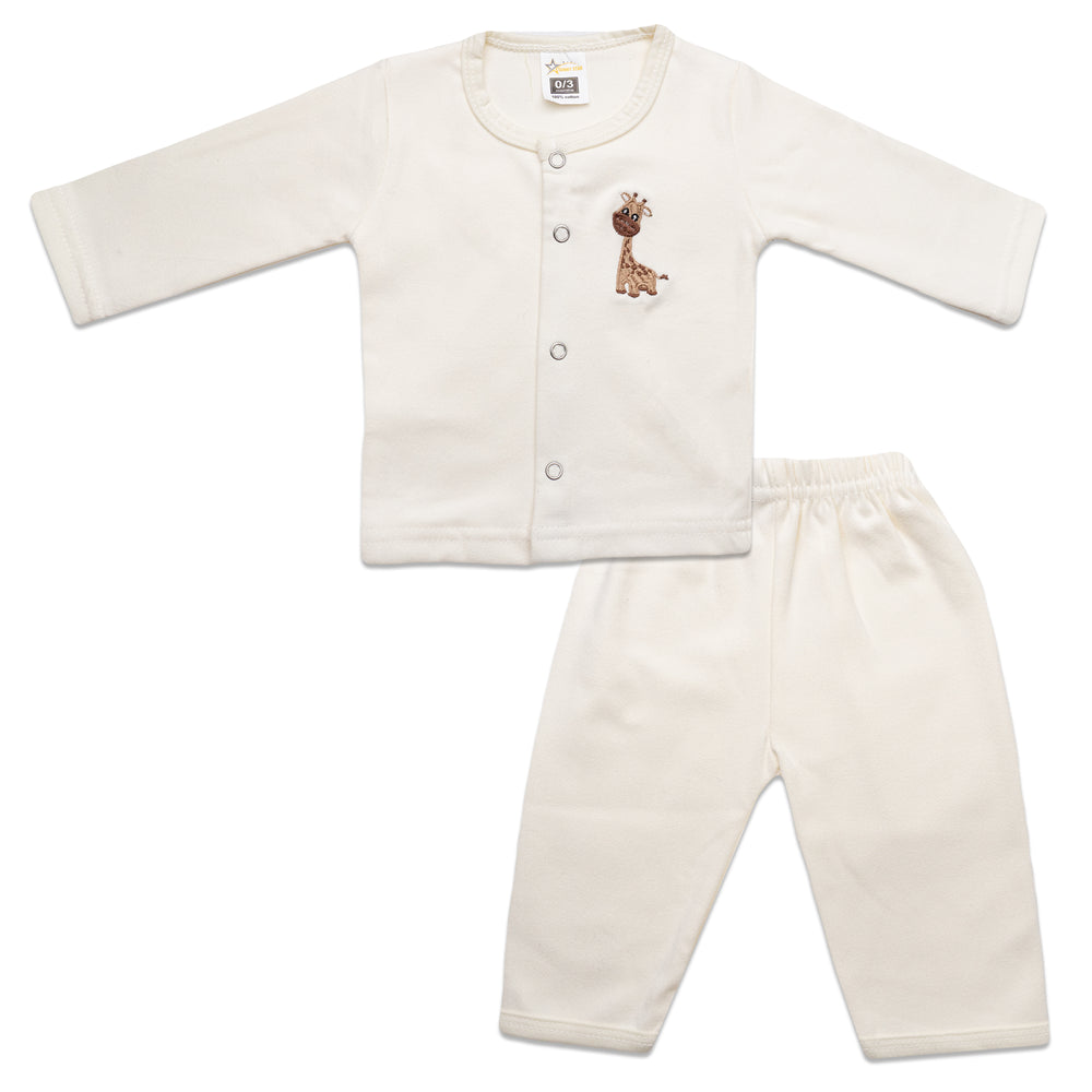 Fleece Body Suit - Giraffe