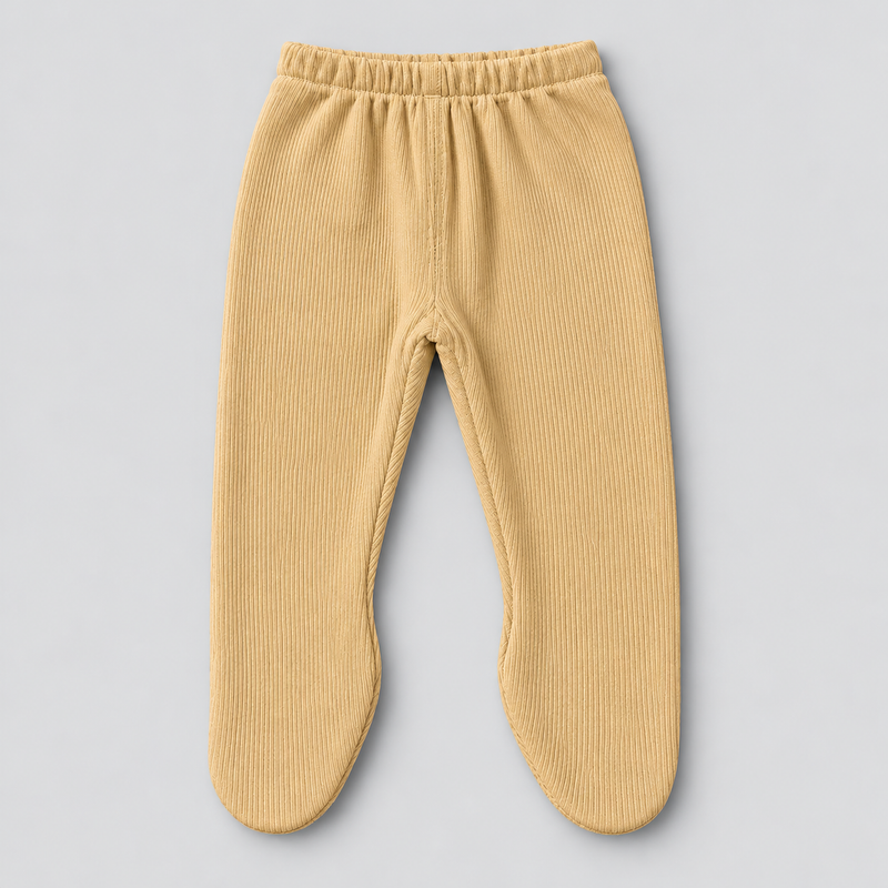 Kids Leggings Black Skin White Soft & Stretchy Trousers