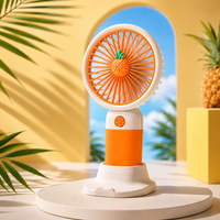 Mini USB Rechargeable Handheld Fans with Charging Stand | Portable Desk Fans