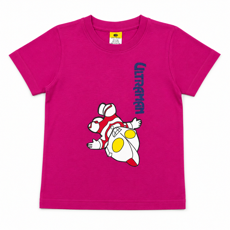 Girls Cotton Graphic T-Shirts Pack of 5 – Soft & Comfortable Casual Tees