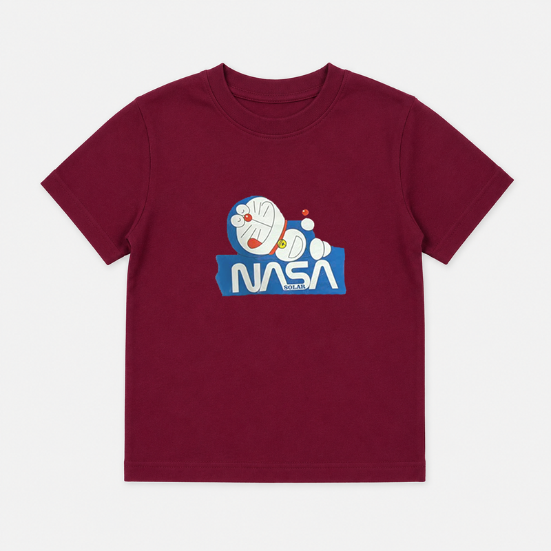 Girls Cotton Graphic T-Shirts Pack of 5 – Soft & Comfortable Casual Tees
