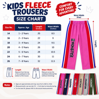 Pack of 5 Kids Fleece 2-Tape Trousers – Warm & Stylish Winter Pants