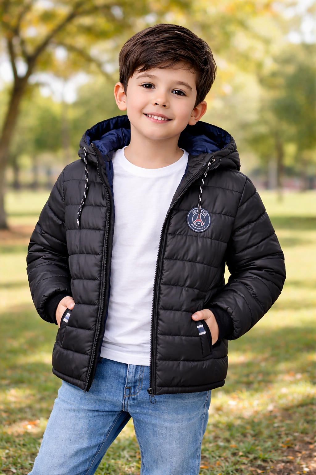 Kids Hooded Puffer Jacket – Cold Weather Essential