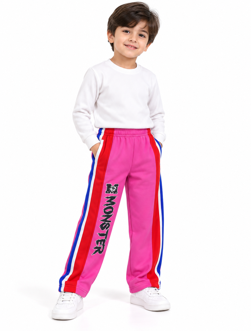 Pack of 5 Kids Fleece 2-Tape Trousers – Warm & Stylish Winter Pants
