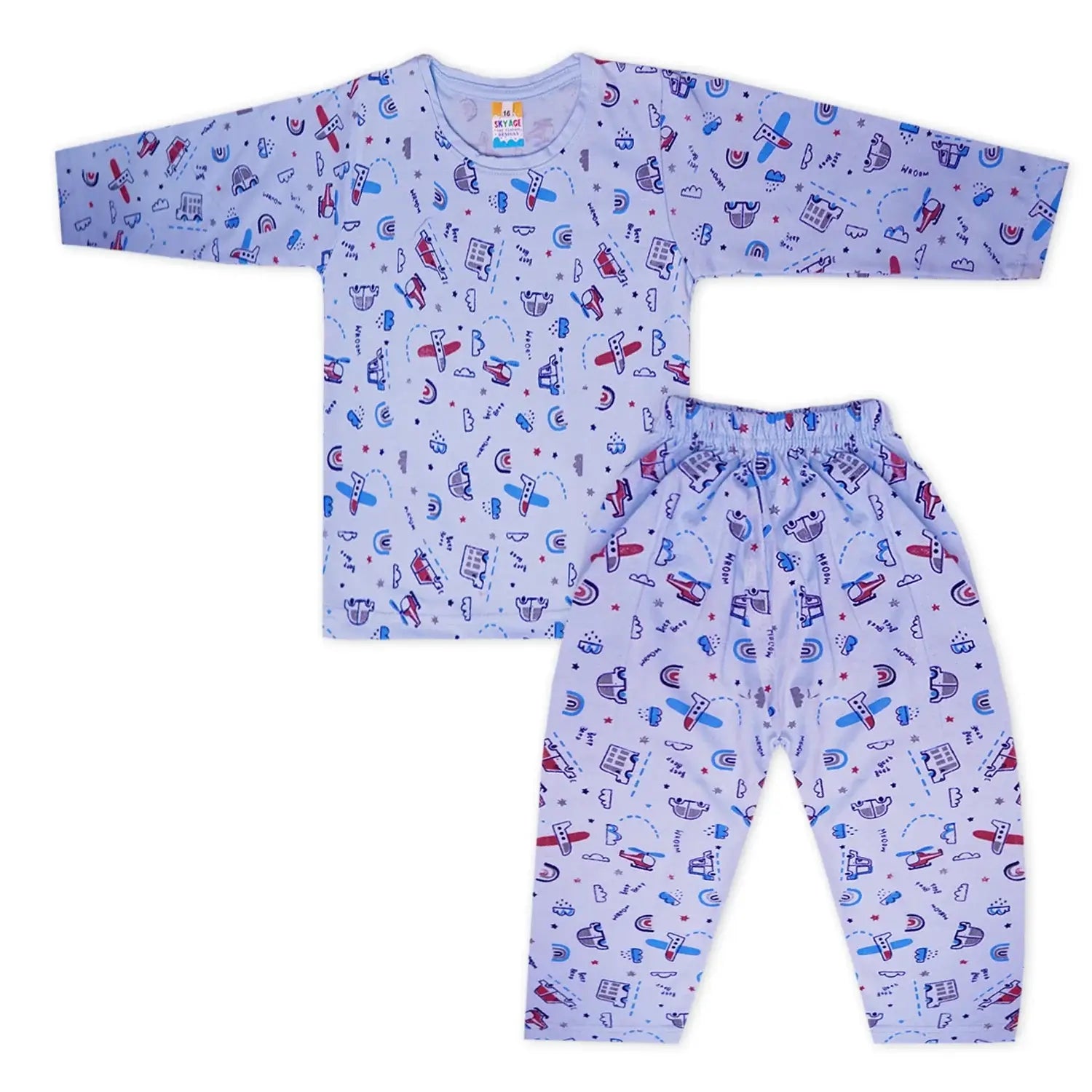 Kids Night Set – Comfortable & Cute Sleepwear in playful design, perfect for restful nights | Premium Baby & Kids Clothing in Pakistan | Little Minors