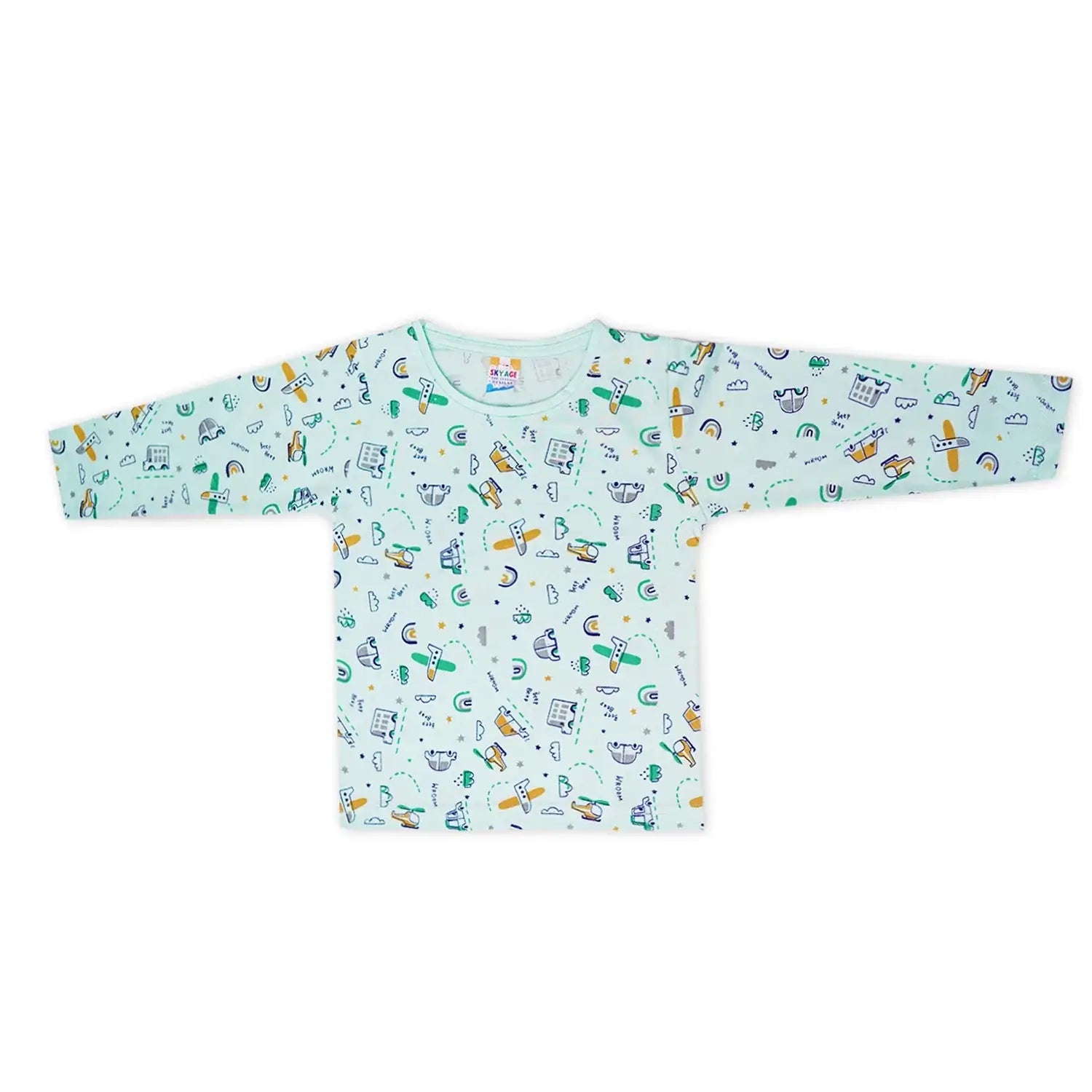 Kids Night Set – Playful patterned pajama pants for comfortable sleepwear | Little Minors, Premium Baby & Kids Clothing in Pakistan