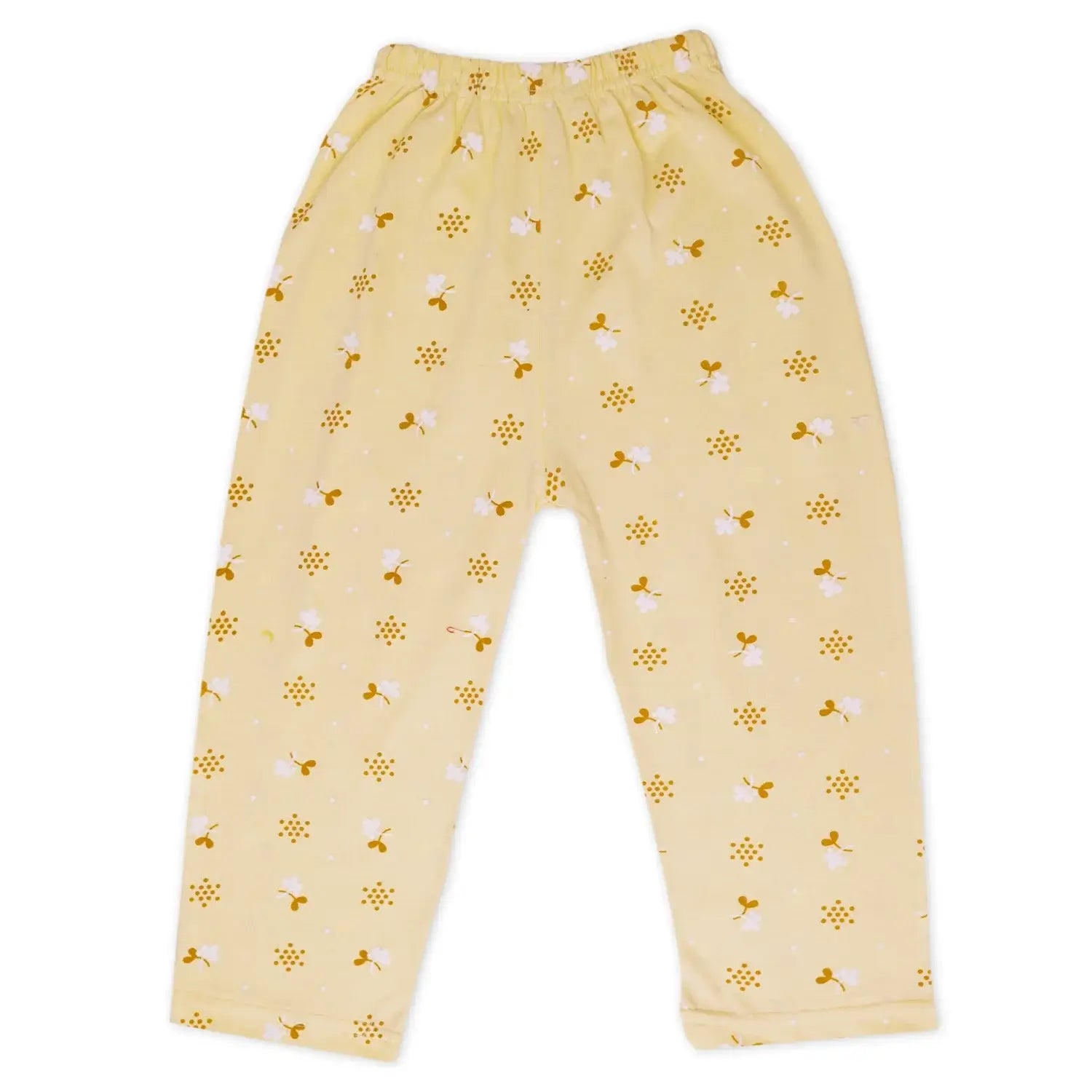 Kids Night Set yellow sleep pants with playful pattern – Premium Baby & Kids Clothing in Pakistan | Little Minors