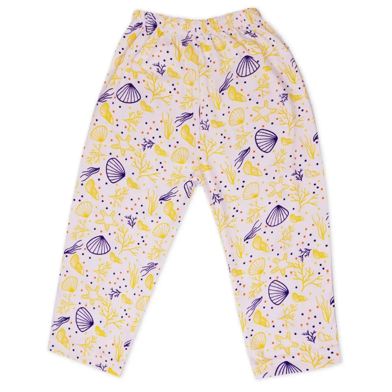 Kids Night Set – Fun sea-themed pajama pants for comfortable sleepwear | Little Minors, Premium Baby & Kids Clothing in Pakistan.