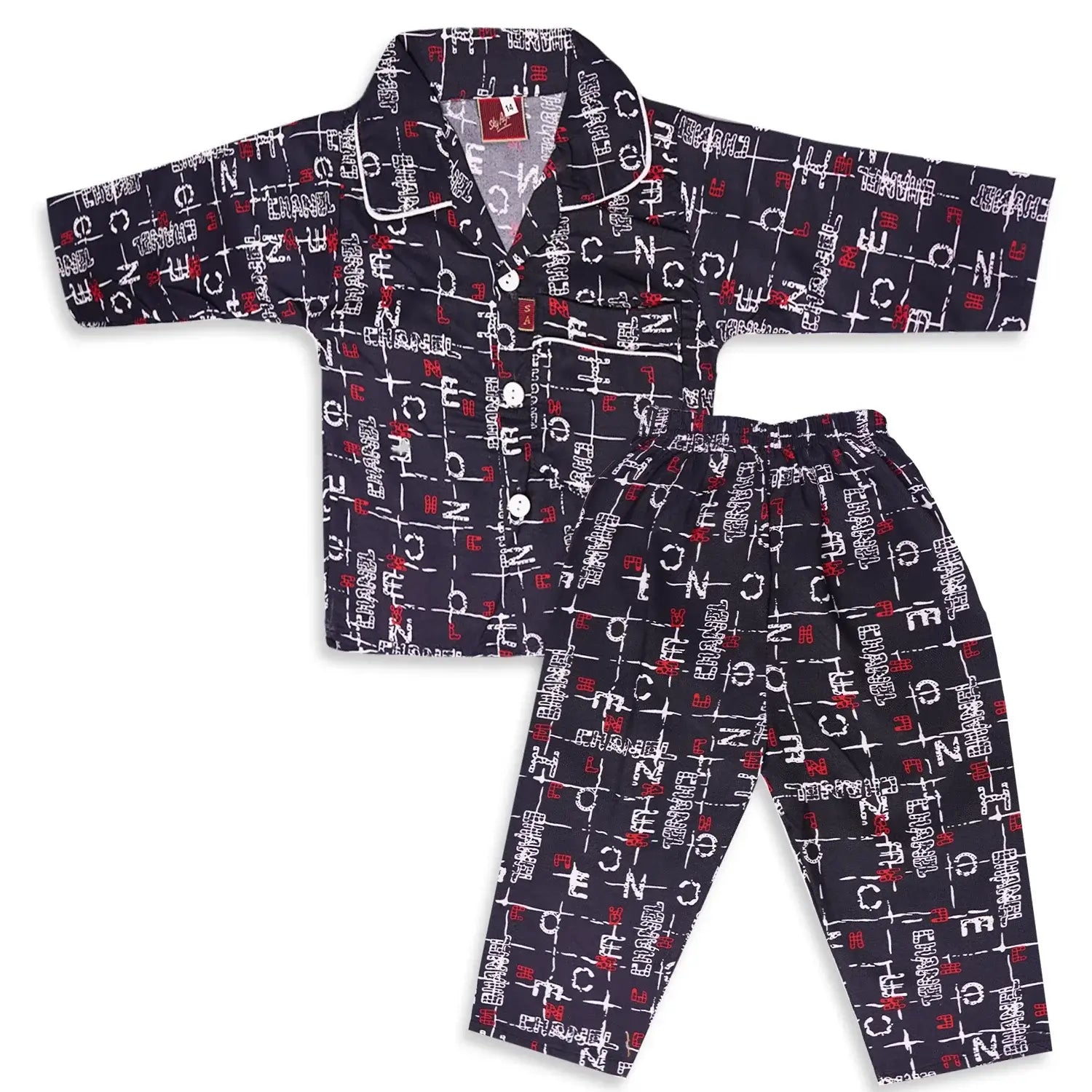 Kids Night Set – Soft & Cozy Sleepwear – Premium Baby & Kids Clothing in Pakistan | Little Minors