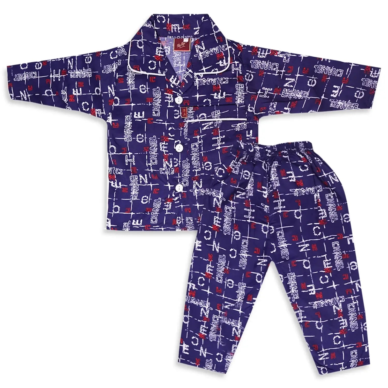 Kids Night Set – Soft & Cozy Sleepwear – Premium Baby & Kids Clothing in Pakistan | Little Minors