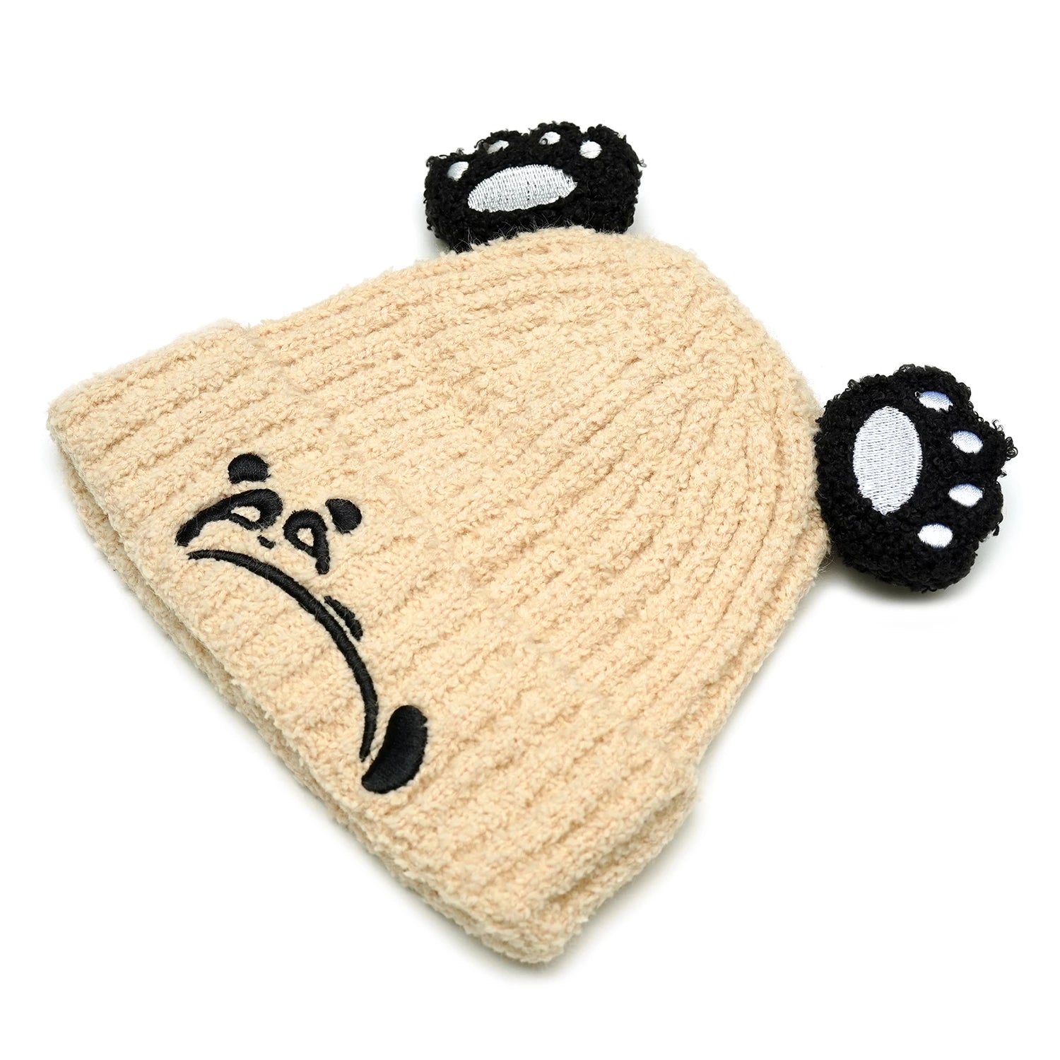 Baby Winter Wool Cap – Panda Paws (2 Years to 6 Years)