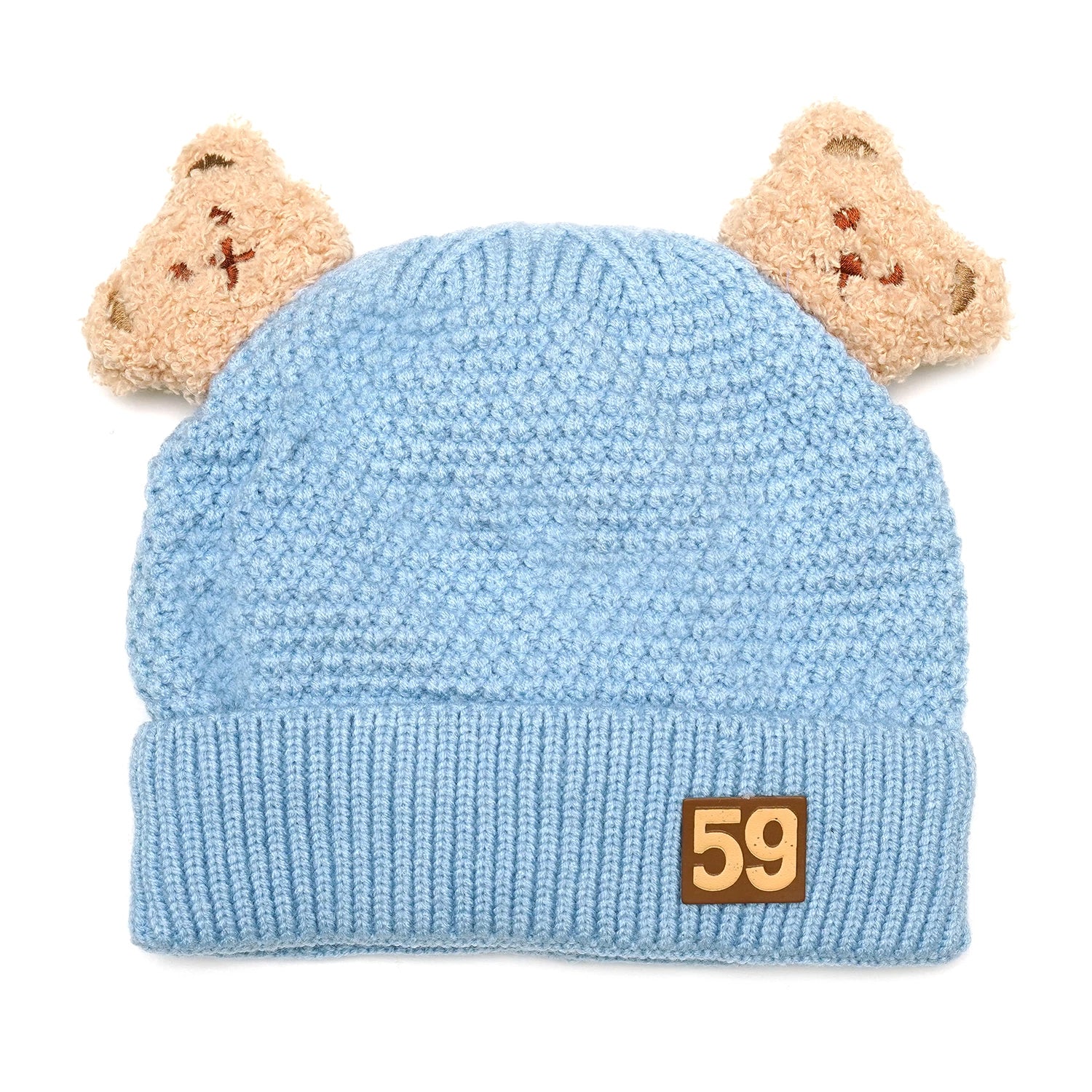 Baby Winter Wool Cap – Bear Ear (6 Months to 3 Years)