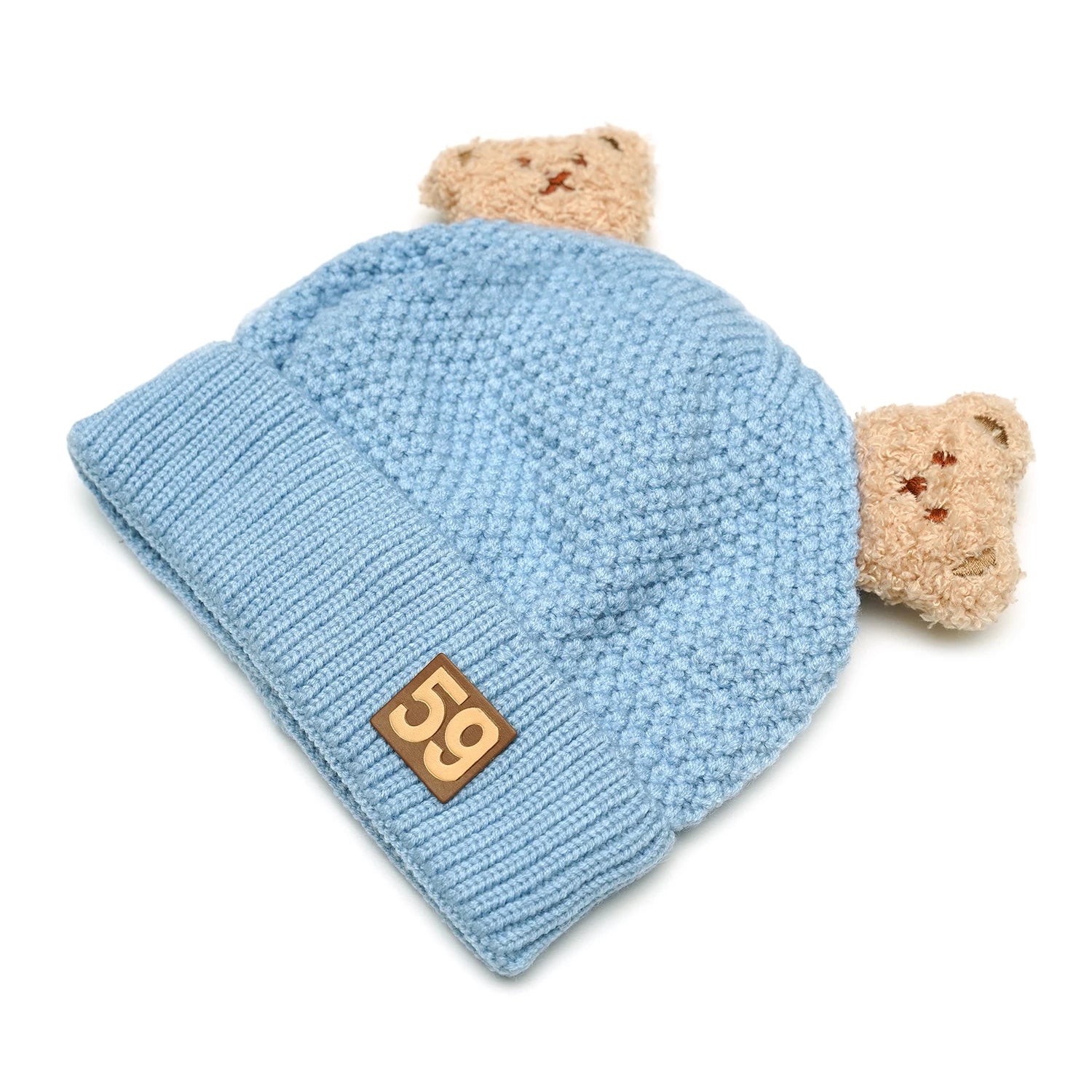 Baby Winter Wool Cap – Bear Ear (6 Months to 3 Years)