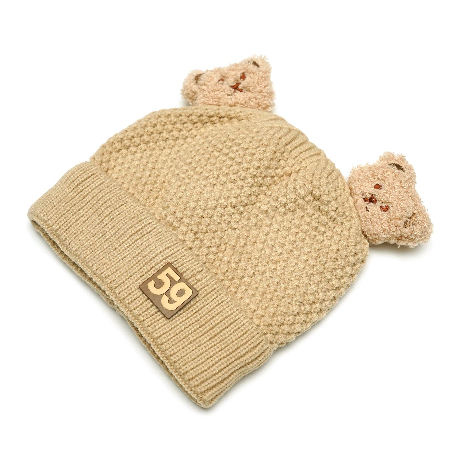 Baby Winter Wool Cap – Bear Ear (6 Months to 3 Years)