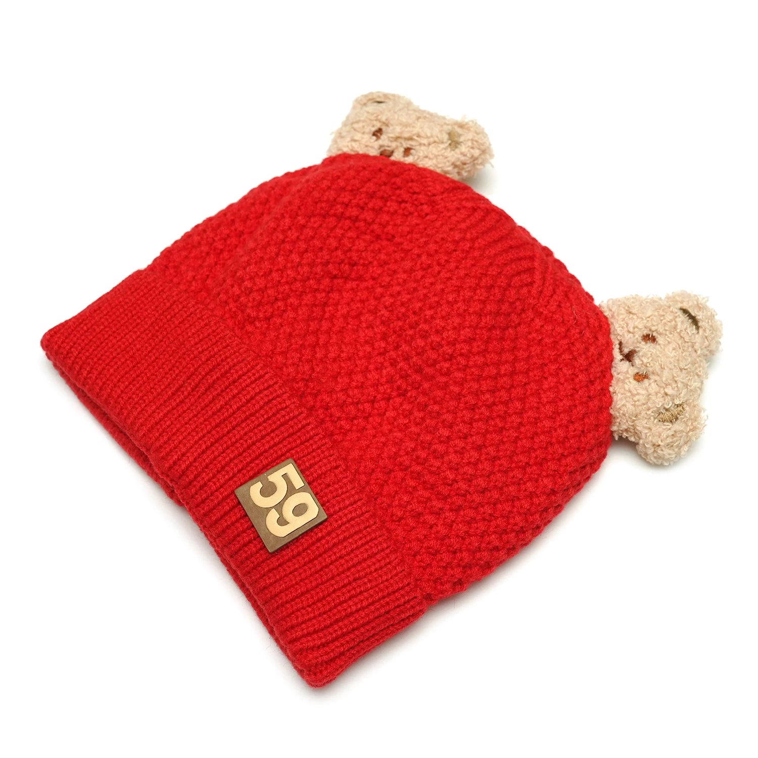 Baby Winter Wool Cap – Bear Ear (6 Months to 3 Years)