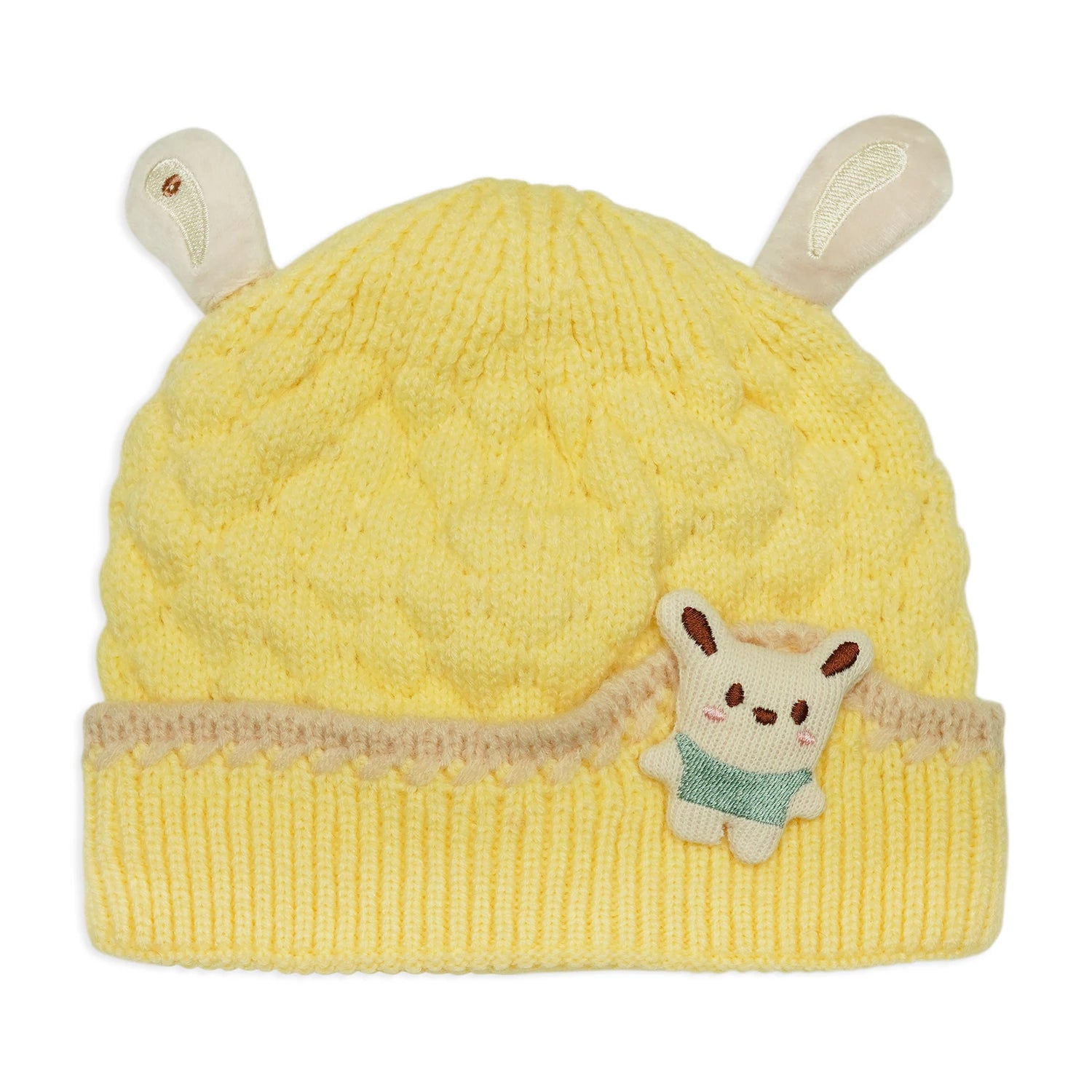 Baby Wool Cap – Bear Design (2 Years to 6 Years)
