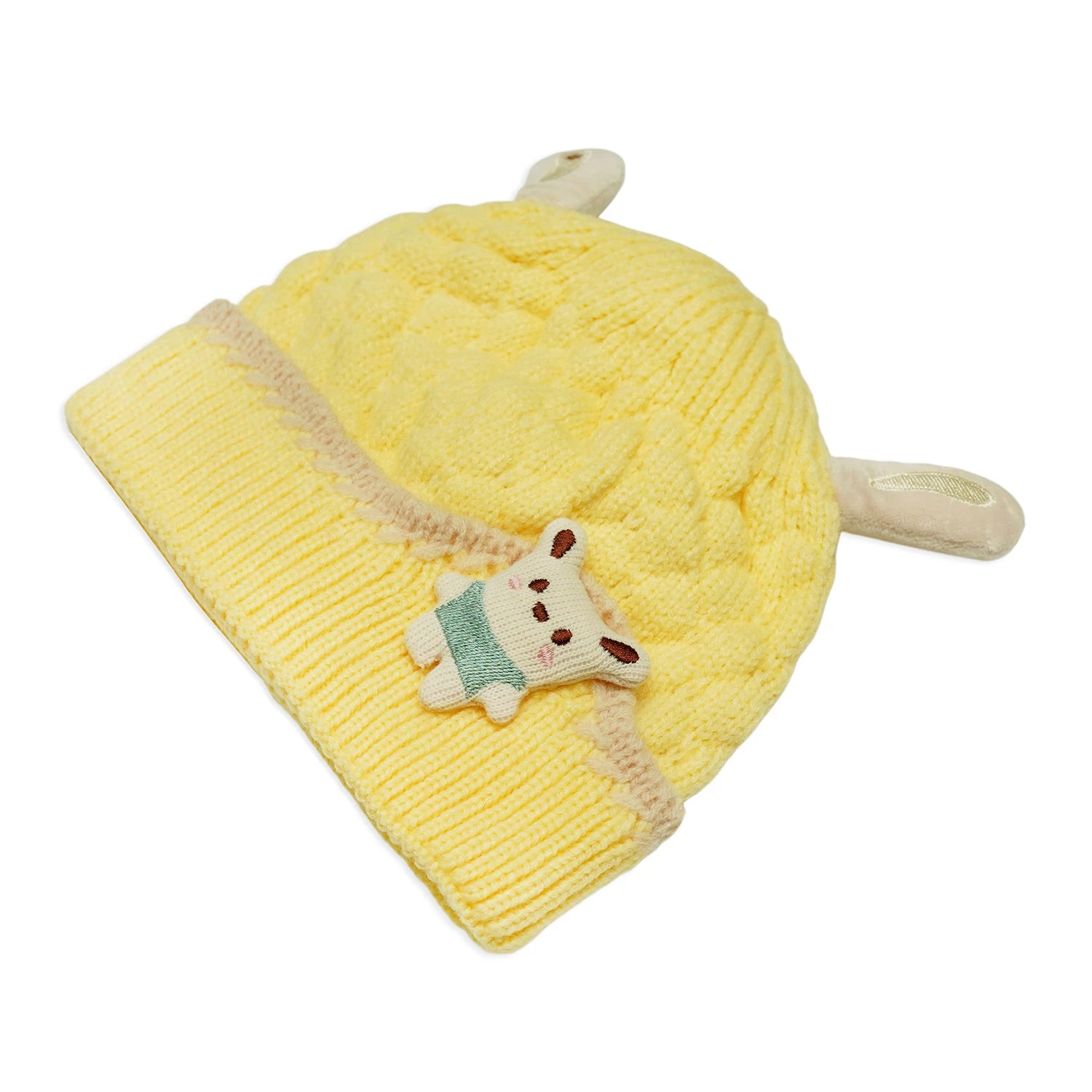 Baby Wool Cap – Bear Design (2 Years to 6 Years)