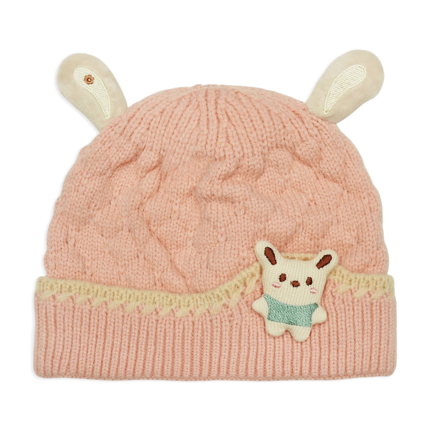 Baby Wool Cap – Bear Design (2 Years to 6 Years)