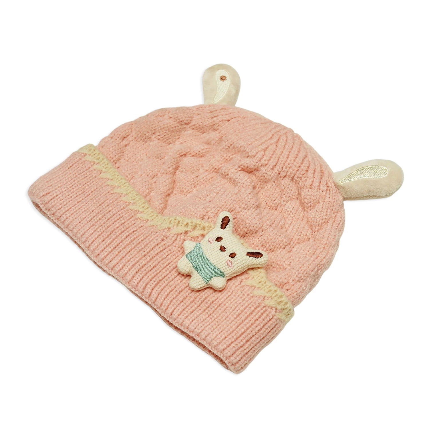 Baby Wool Cap – Bear Design (2 Years to 6 Years)