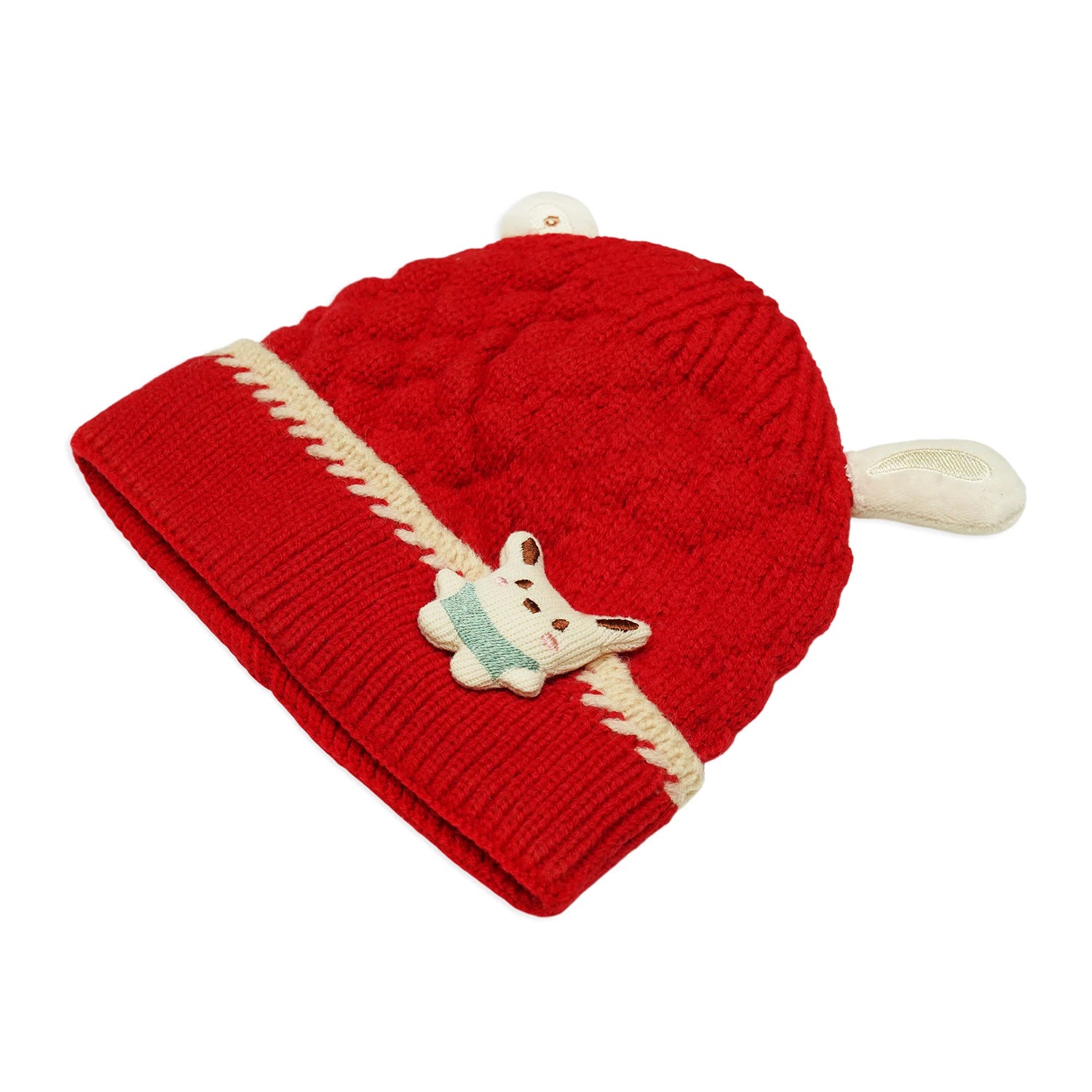 Baby Wool Cap – Bear Design (2 Years to 6 Years)