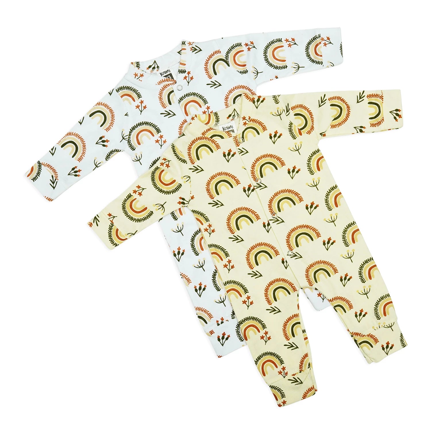 Kids Cotton Romper – Plant Design (New Born to 1 Year)