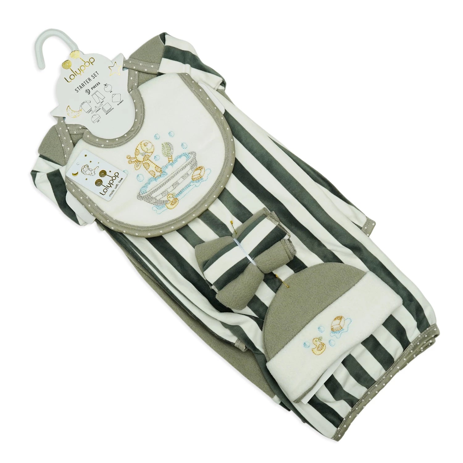 Lollypop Baby Winter Starter Set – 9-Piece Bear Collection