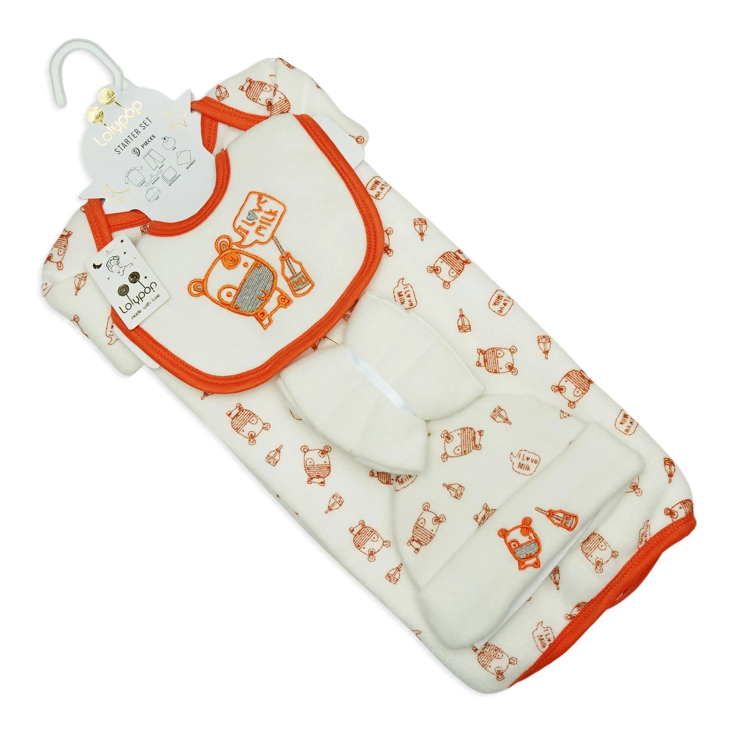 Lollypop Baby Winter Starter Set – 9-Piece Bear Collection