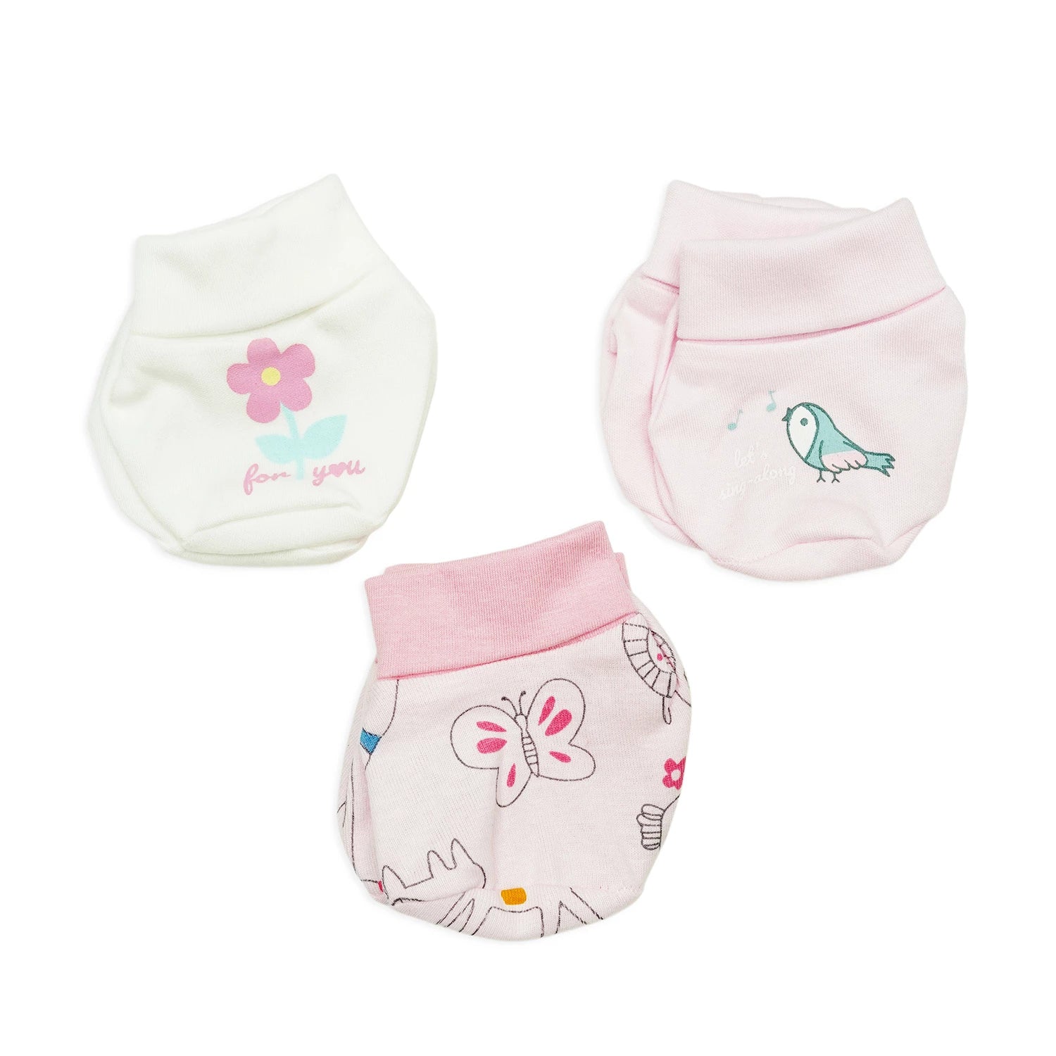 Sunny Love Booty Pack of 3 – Soft & Cozy for Baby’s Feet