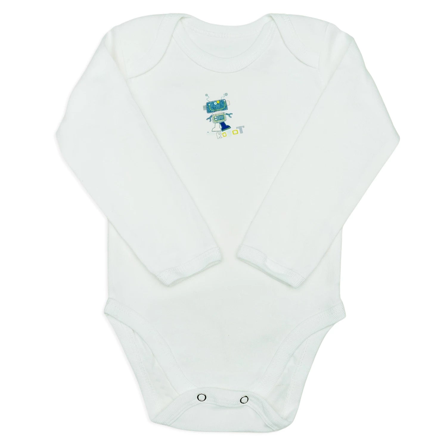 Little One Baby Rompers – Pack of 5 Soft Cotton Bodysuits (3 Months to 24 Months)