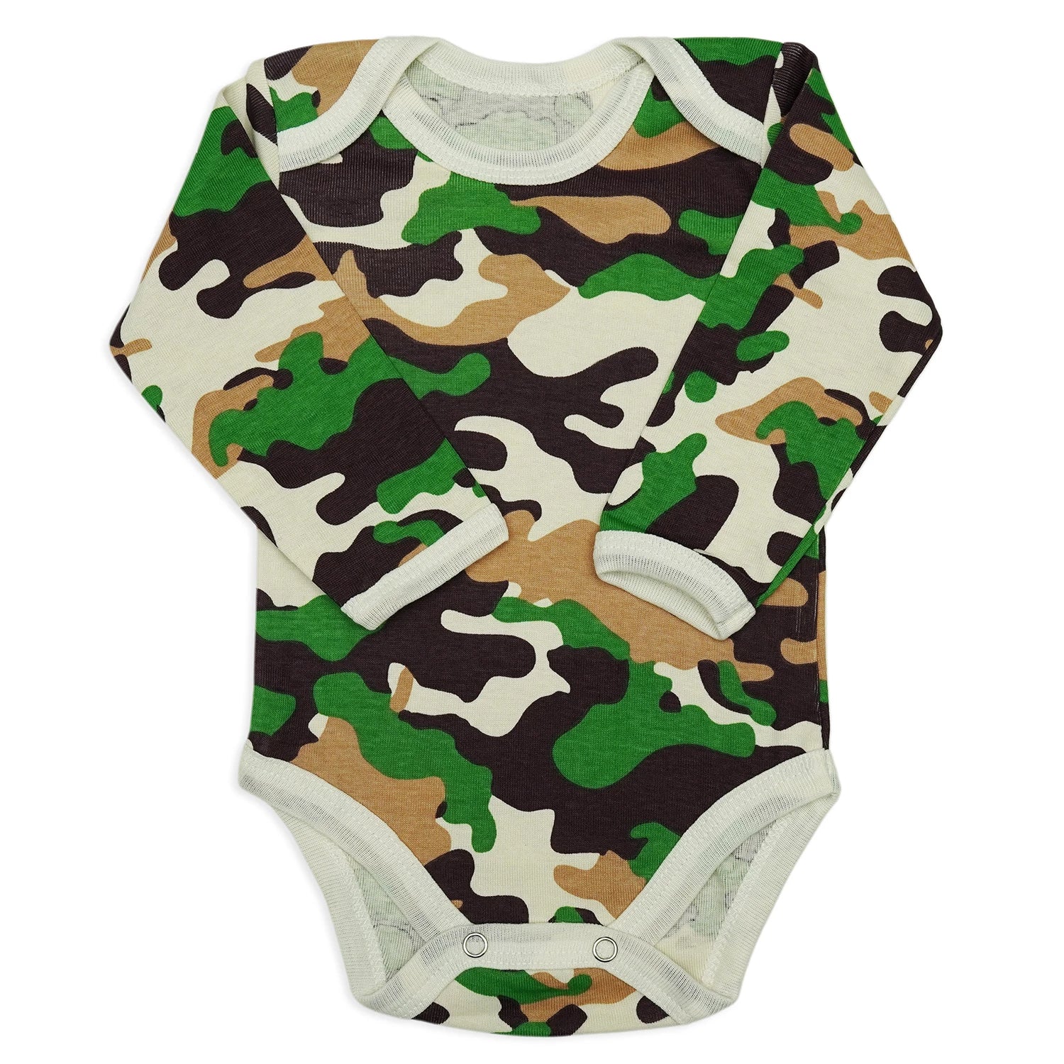 Little One Baby Rompers – Pack of 5 Soft Cotton Bodysuits (3 Months to 24 Months)