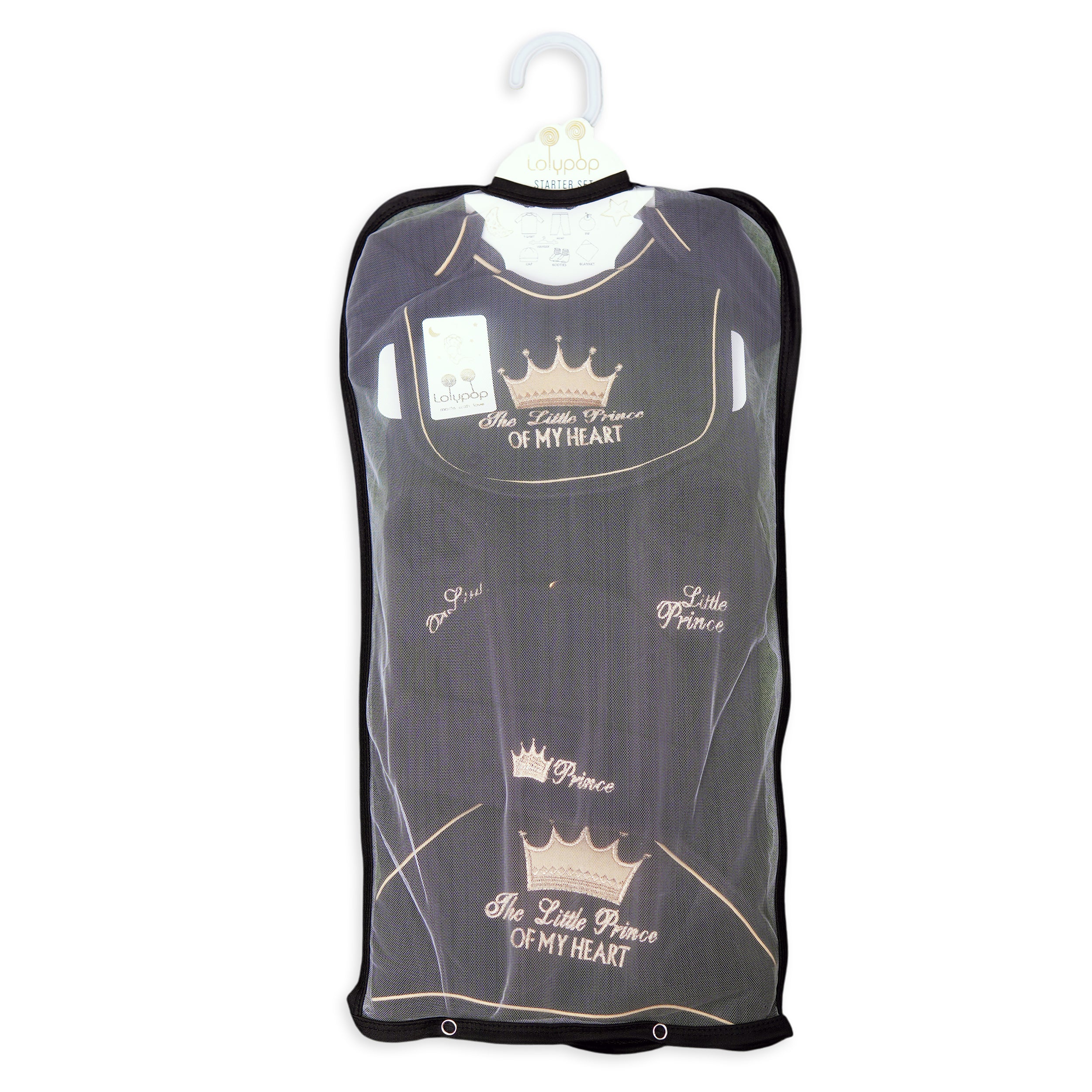 New Born Starter Set 7 Pcs- Black