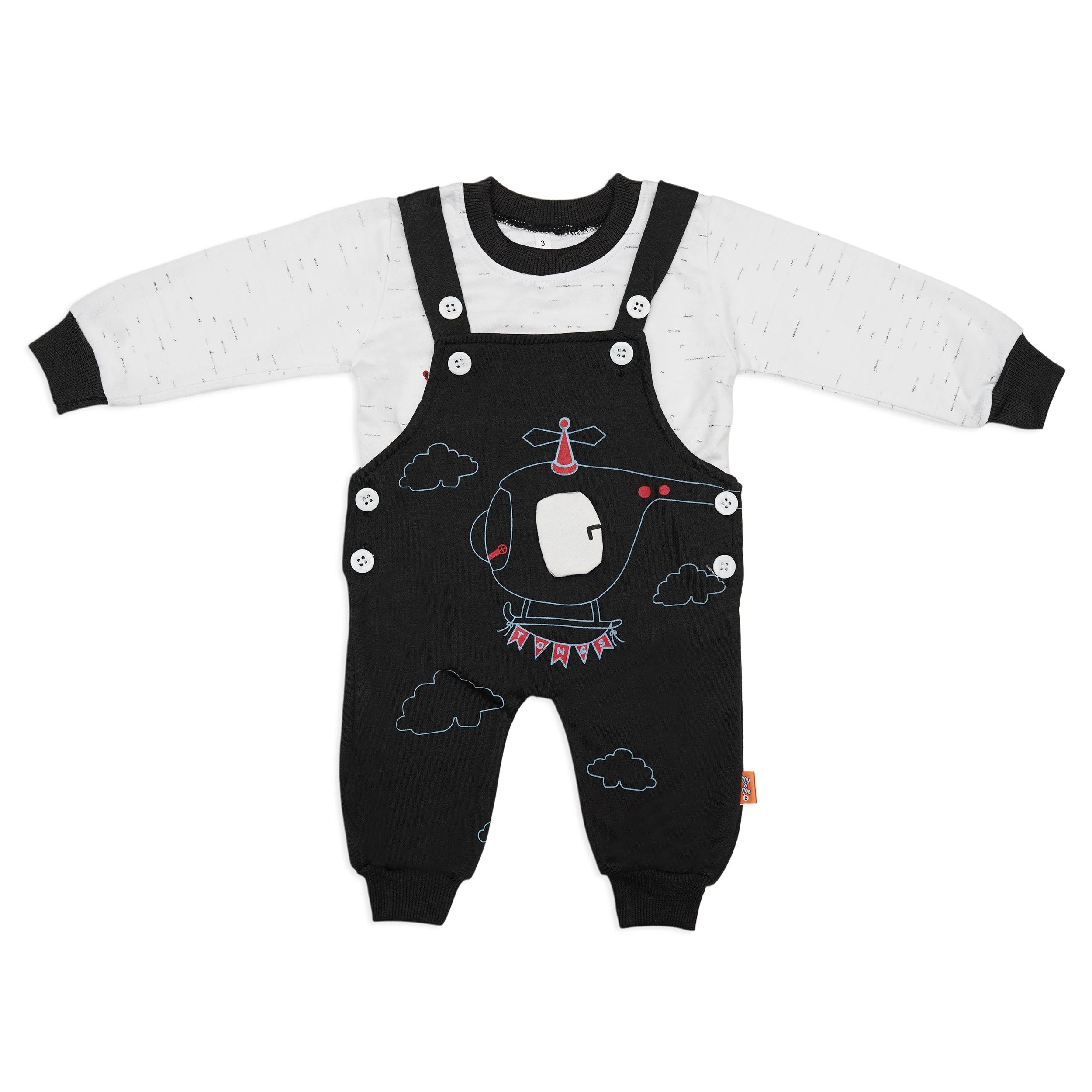 Kids - Shirt & Overall Set (9 to 12 Months)