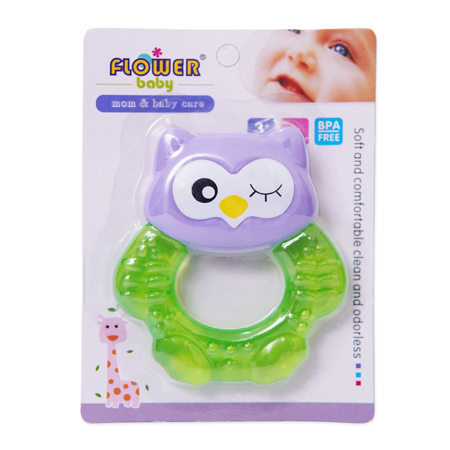 New Born - Flower Baby Silicone Teether