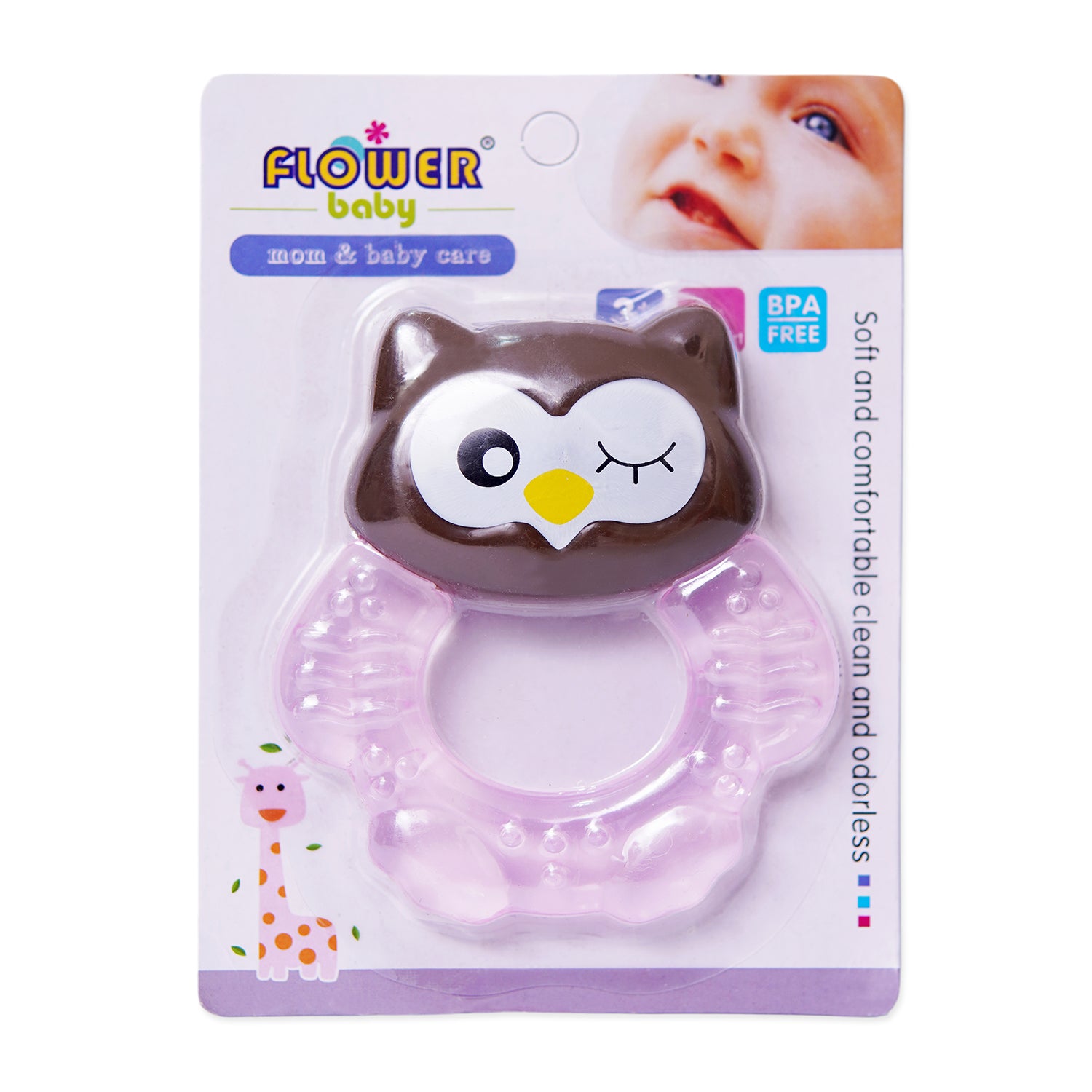 New Born - Flower Baby Silicone Teether