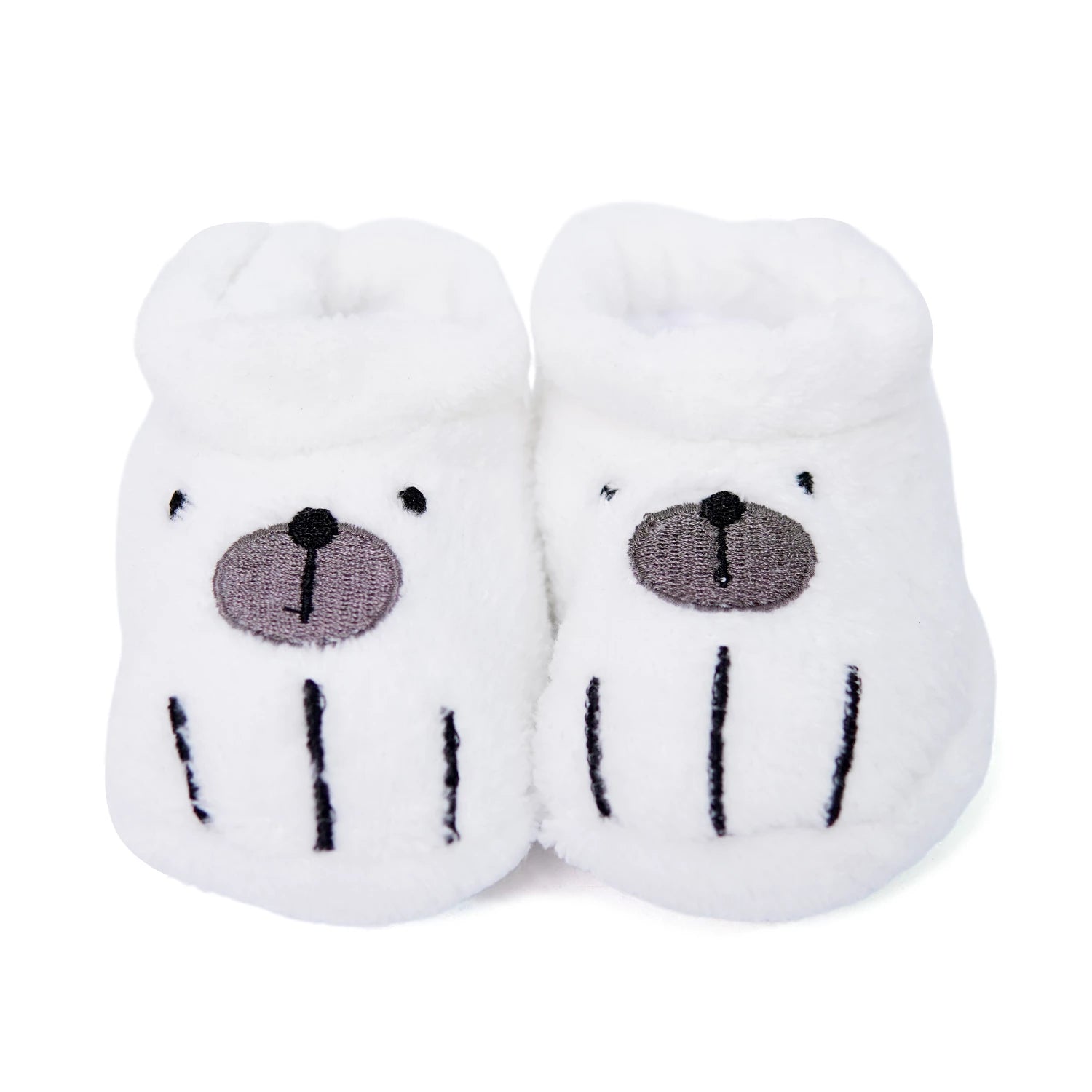 Baby Bear Design Cap & Bootie Set – Soft Newborn Essentials