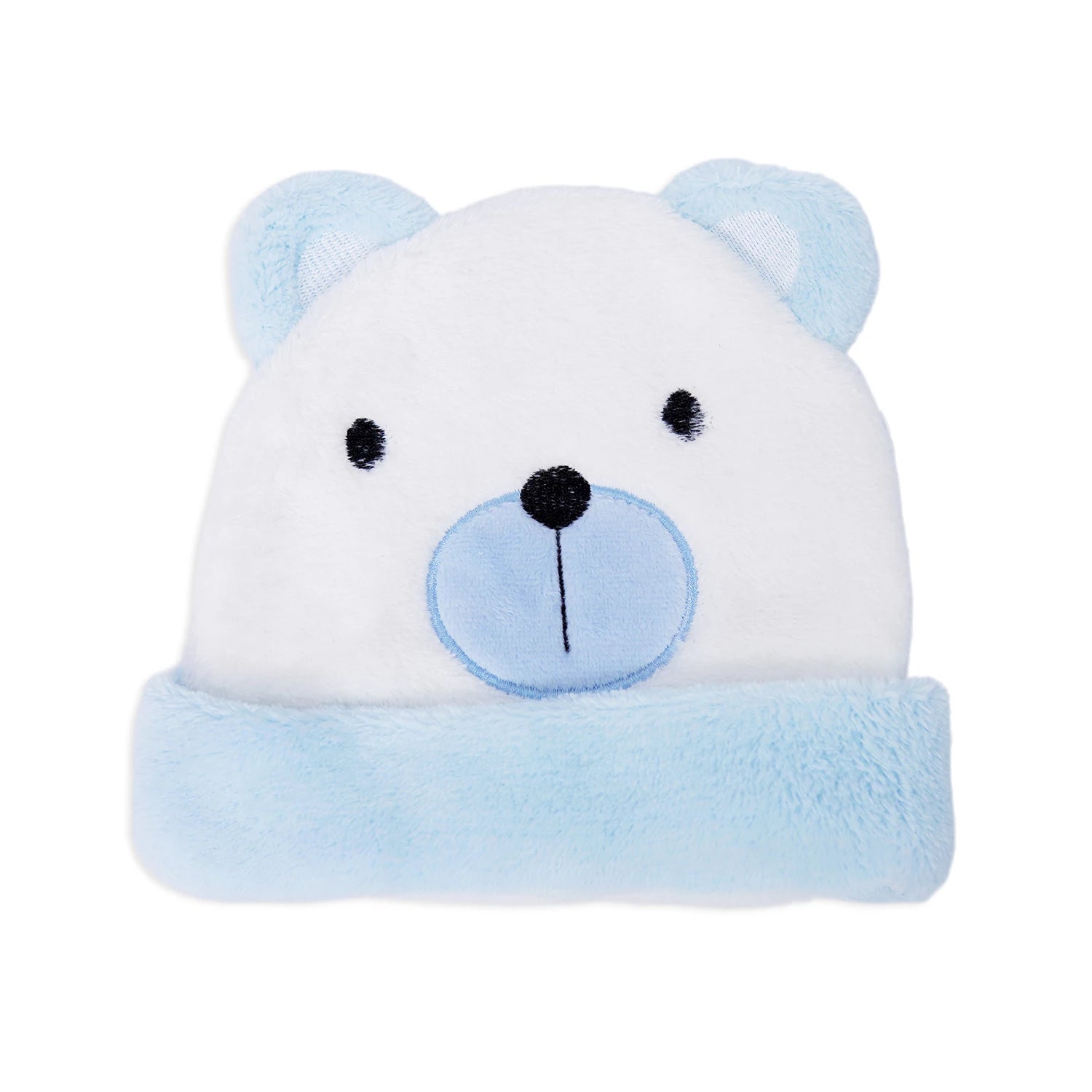 Baby Bear Design Cap & Bootie Set – Soft Newborn Essentials