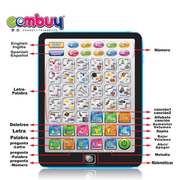 Bilingual Kids Learning Tablet