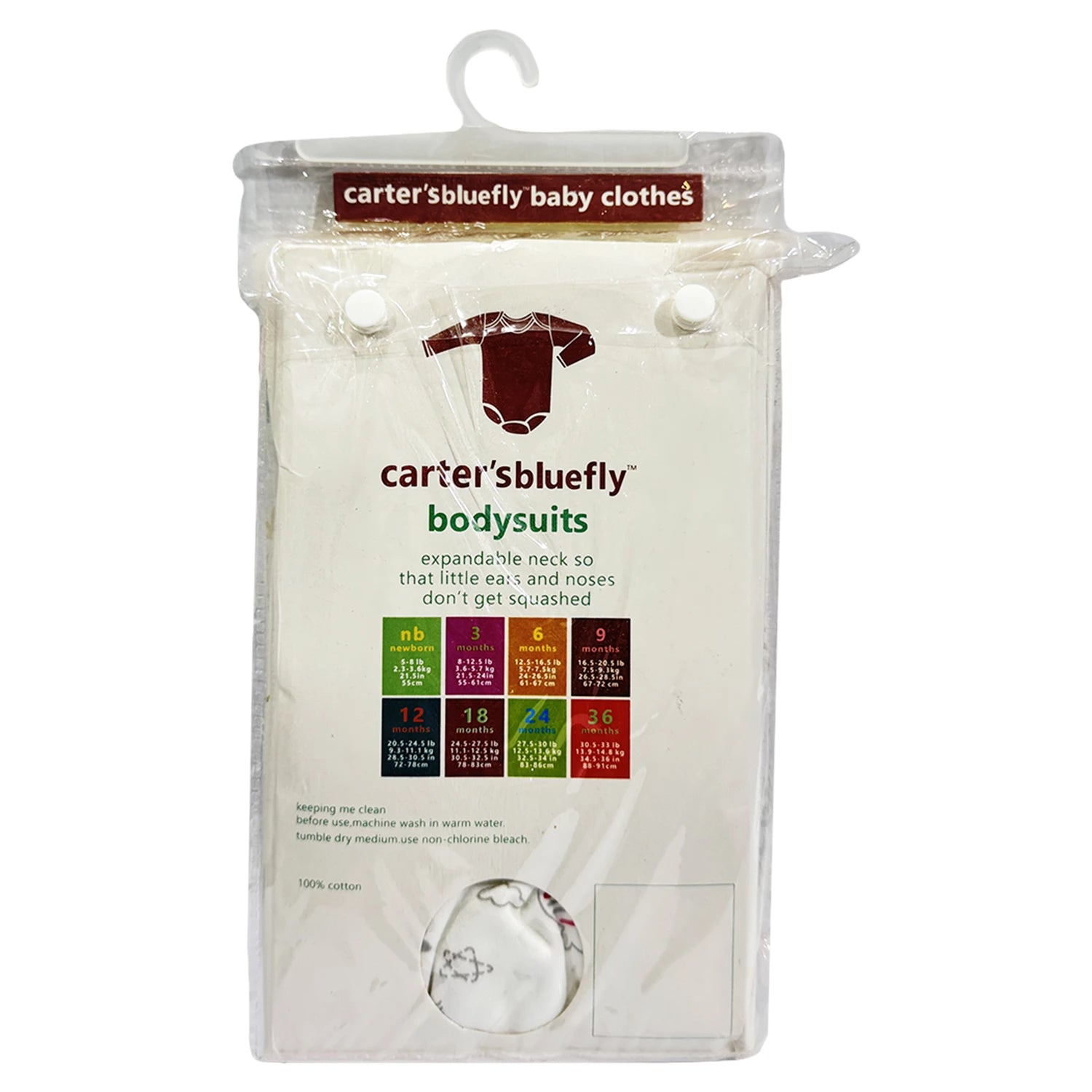 Carter’s Baby Bodysuits – Pack of 5 Soft Cotton Rompers