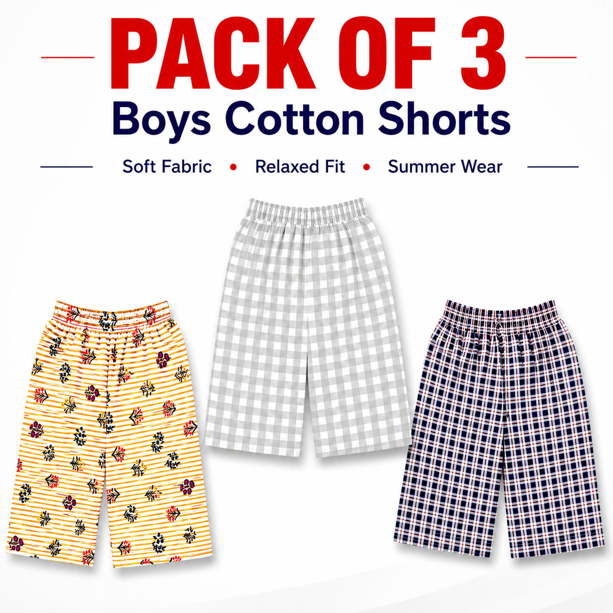 kids shorts for boys