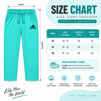 Kids Terry Trousers Pack of 4 Mid-Season Wear