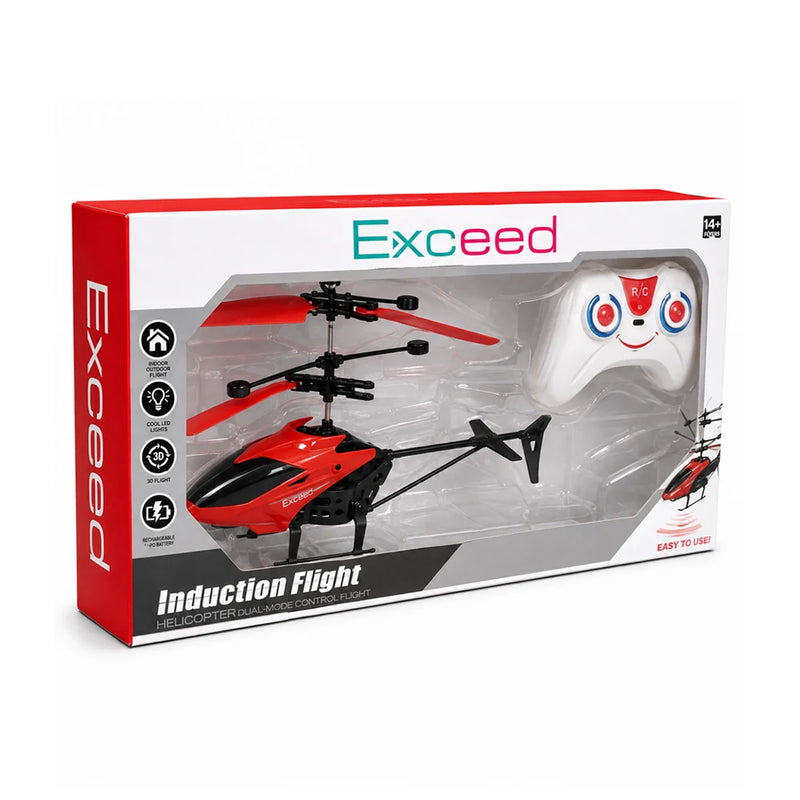 5-in-1 Kids Toy Bundle – Building Blocks, RC Helicopters, Mini Projector & Fidget Spinner