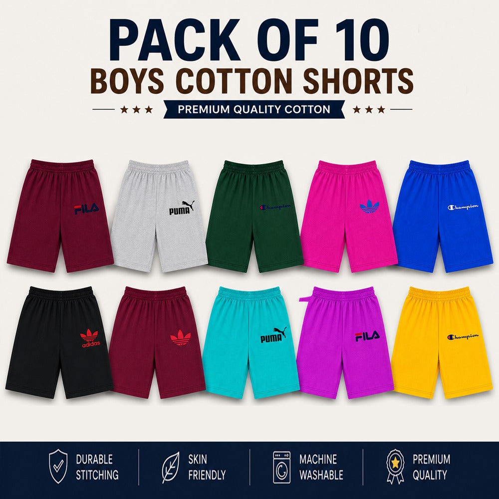 Kids cotton shorts