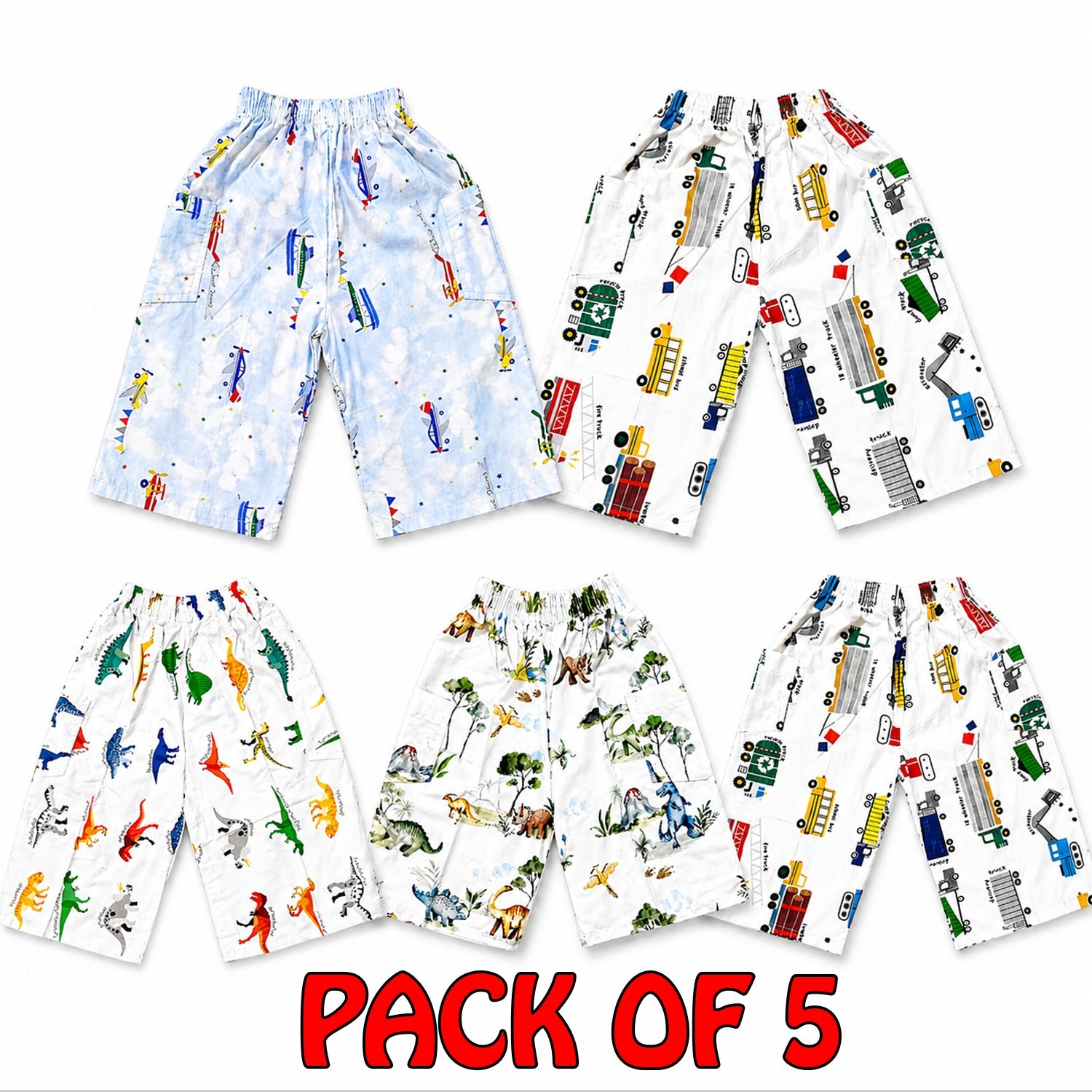 Kids cotton shorts