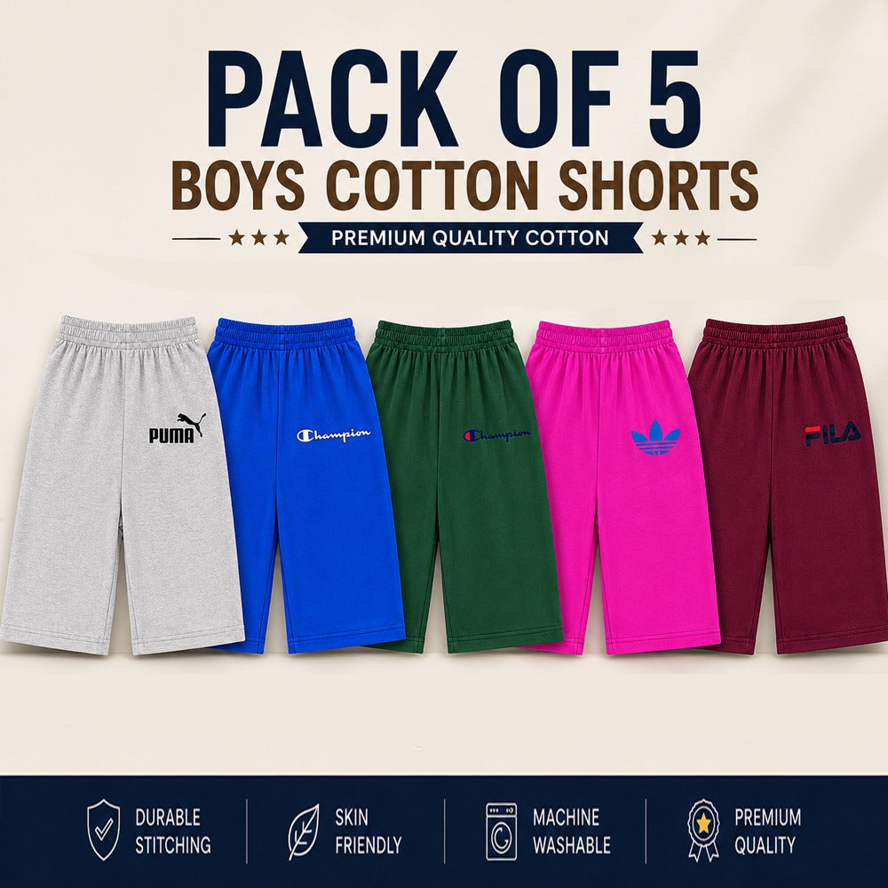 Kids cotton shorts